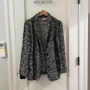 Black & White Sweater/Blazer - Forever 21